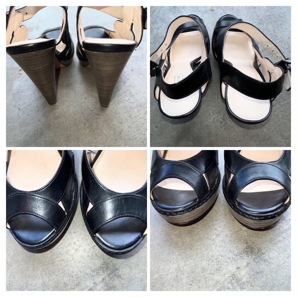 COACH TAMARA PLATFORM WITH HEELS SANDALS - Picture 9 of 11